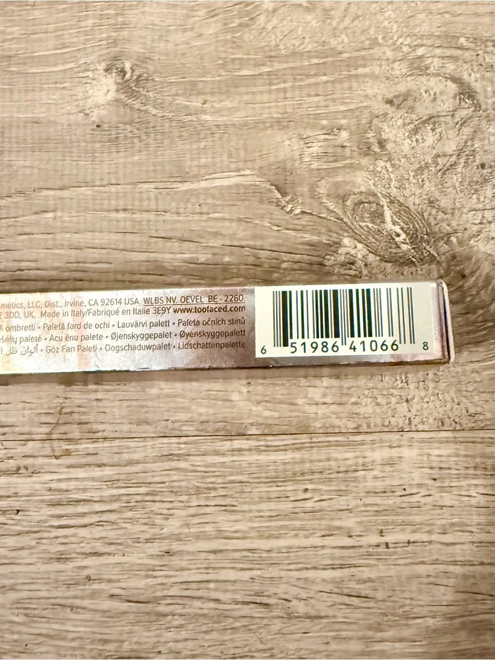 Too Faced eyeshadow palette